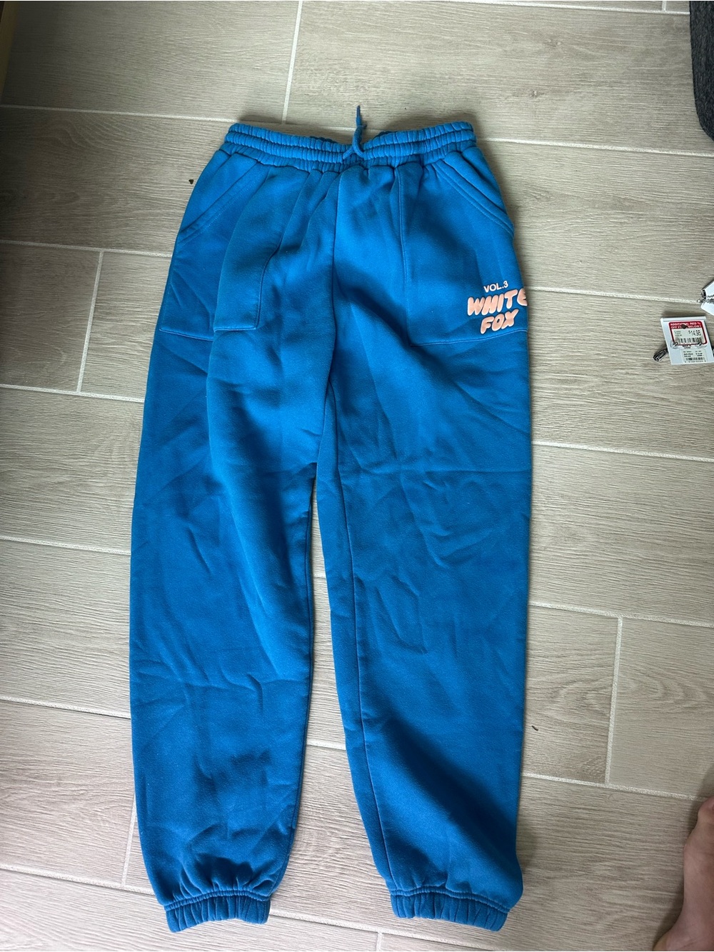 White Fox Blue Sweats